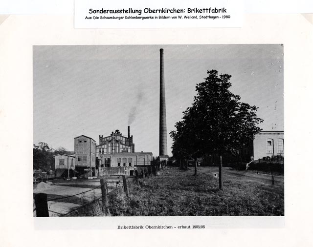 Brikettfabrik Obernkirchen